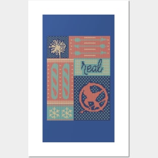 Everlark Ugly Christmas Sweater Posters and Art